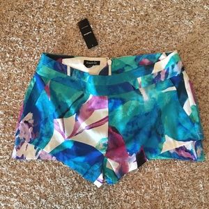 Bebe zip back shorts size 12